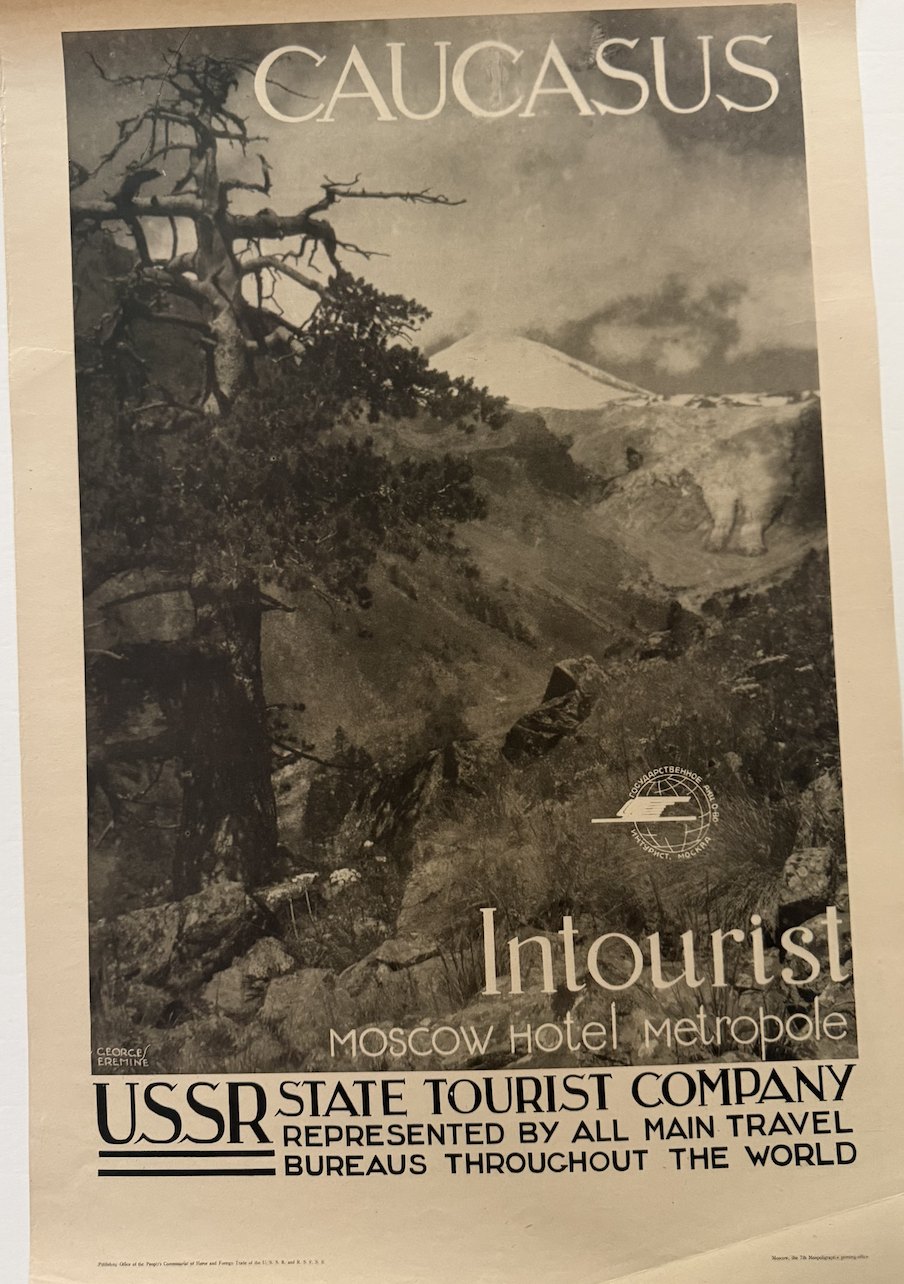 Caucasus — Intourist photogravure by Georges Eremine, c. 1932